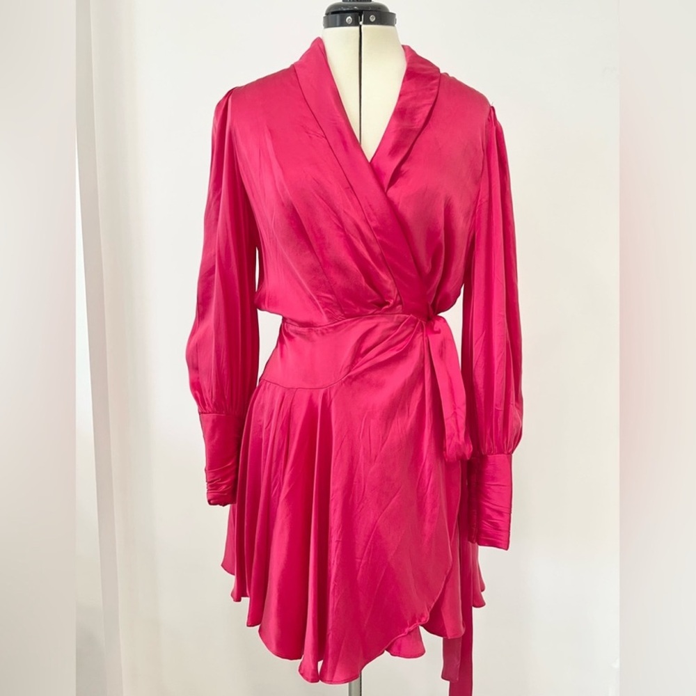 Zimmermann Fuchsia Silk Garment